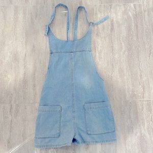Denim Bib Overall Shorts USA 29/M